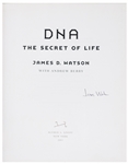 James Watson Signed First Edition of ''DNA: The Secret of Life''